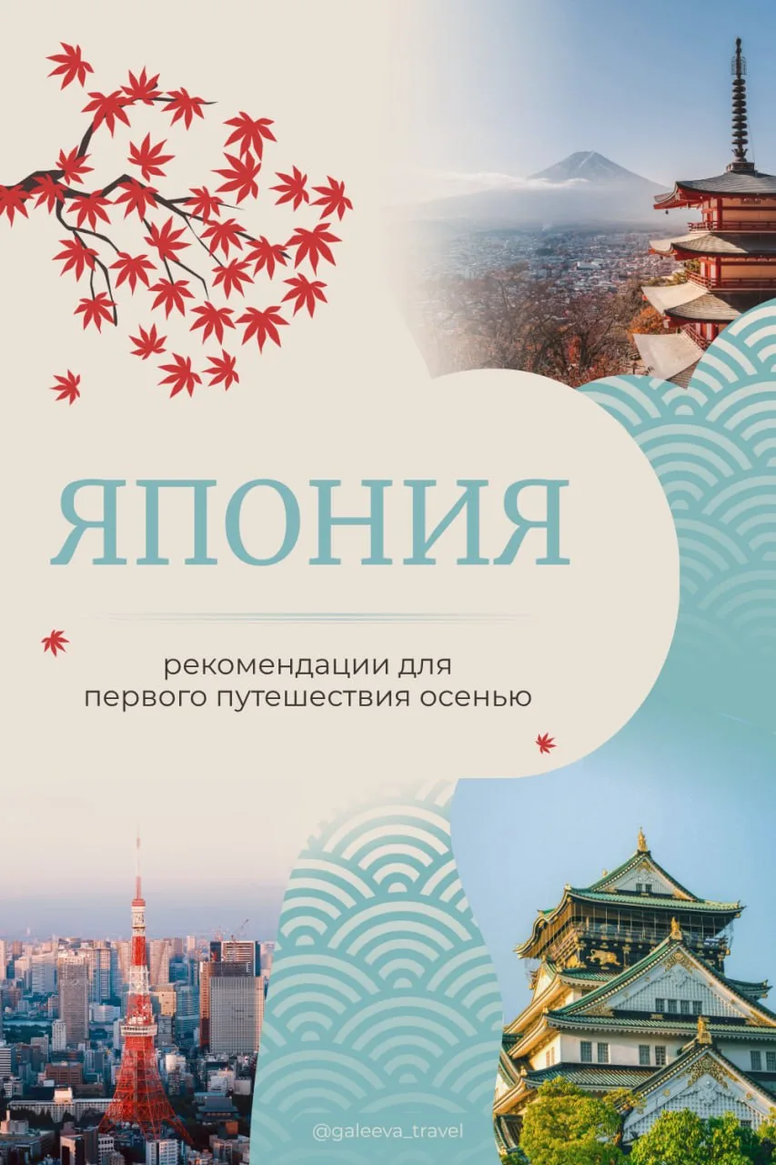 Япония для первого раза 🇯🇵