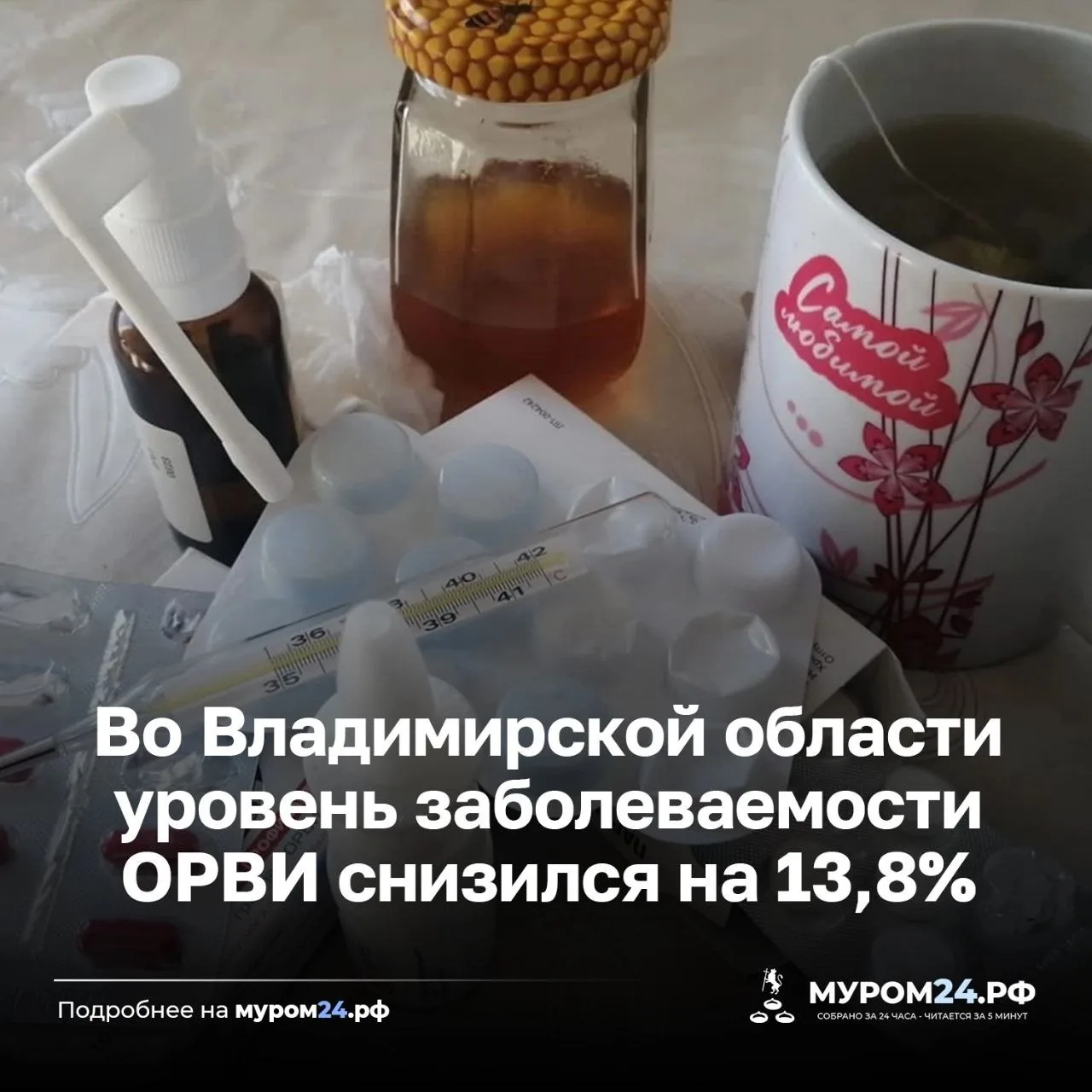 Во Владимирской области снизилась заболеваемость ОРВИ