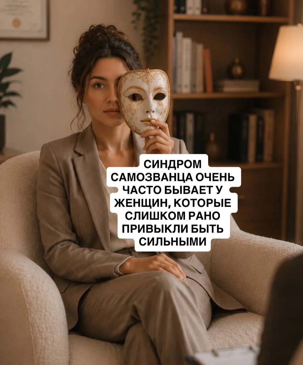 СИНДРОМ САМОЗВАНЦА ОЧЕНЬ ЧАСТО БЫВАЕТ У ЖЕНЩИН, КОТОРЫЕ СЛИШКОМ РАНО ПРИВЫКЛИ БЫТЬ СИЛЬ...