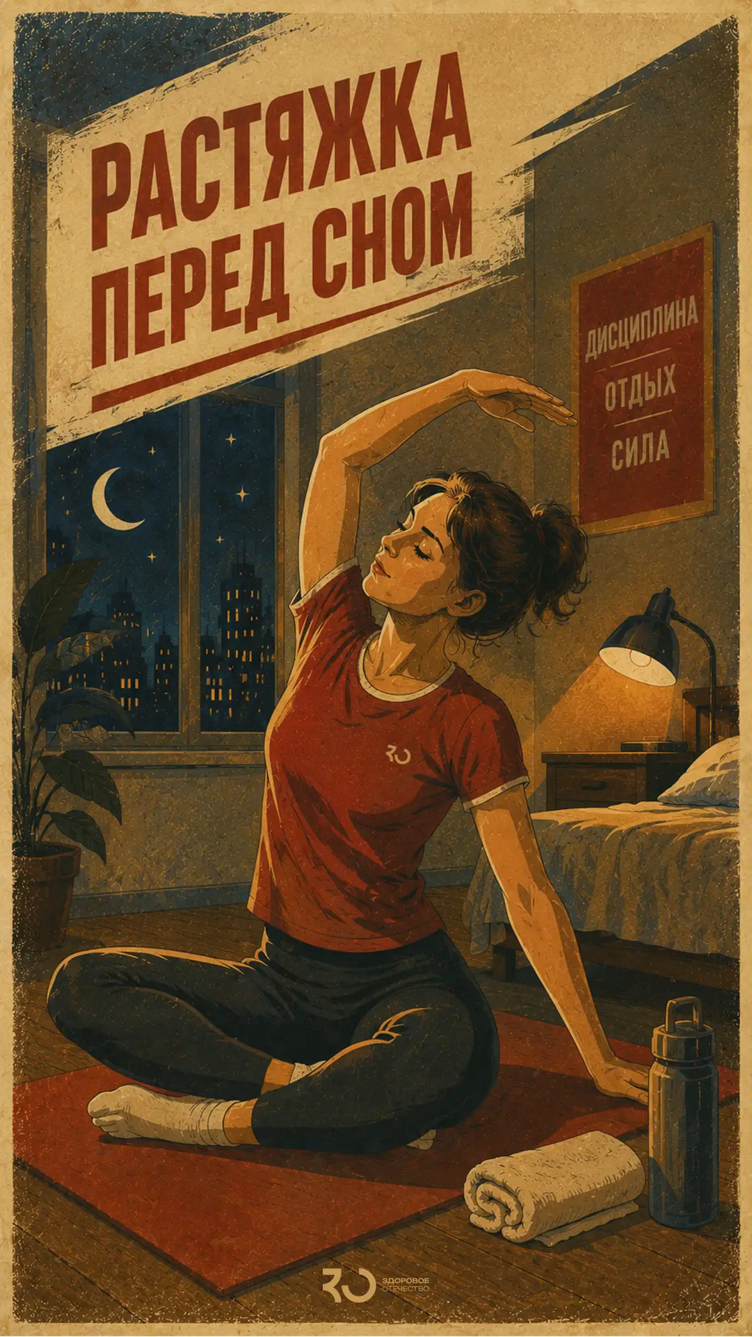 Челлендж этой недели: растяжка перед сном