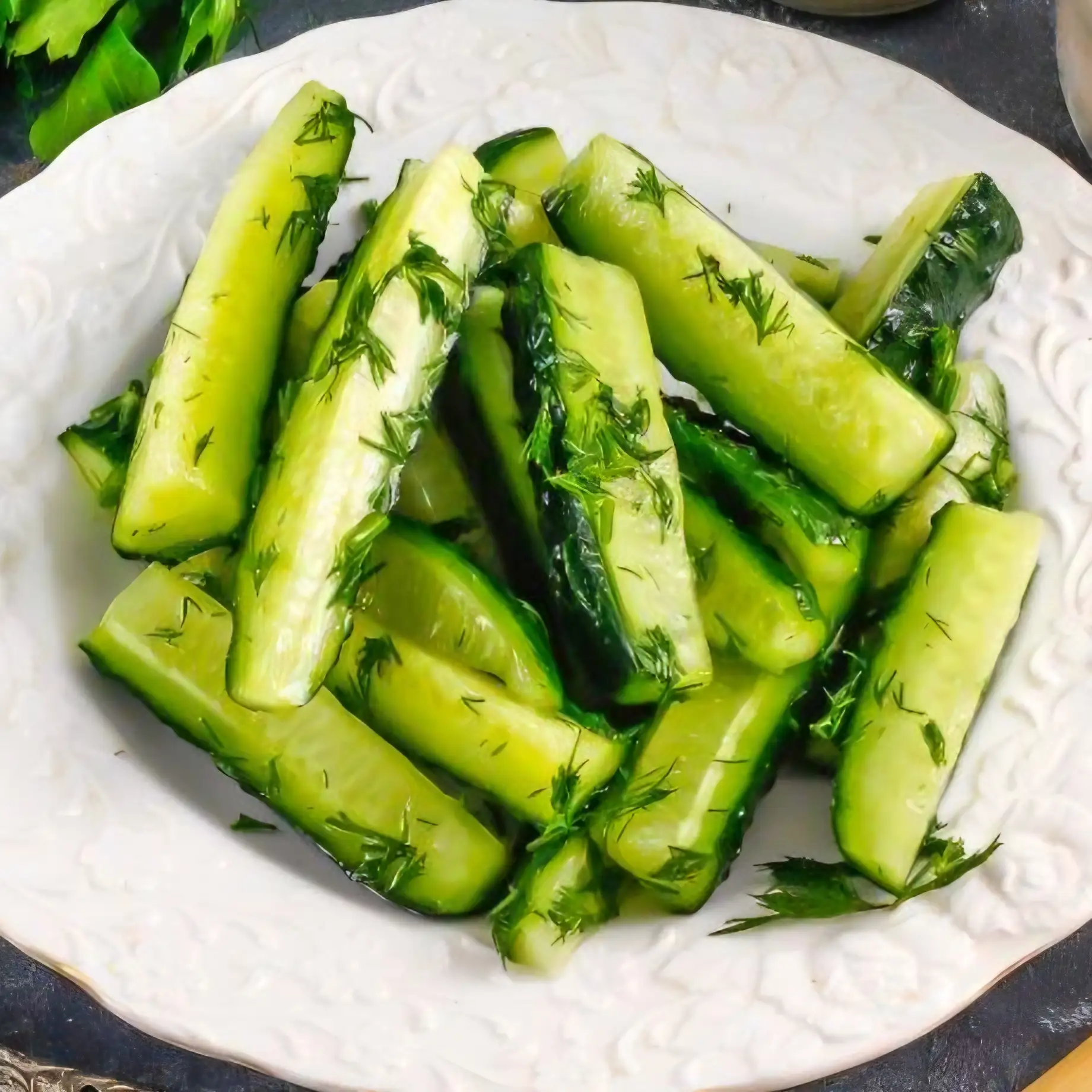 Малосольные огурцы в пакете🥒