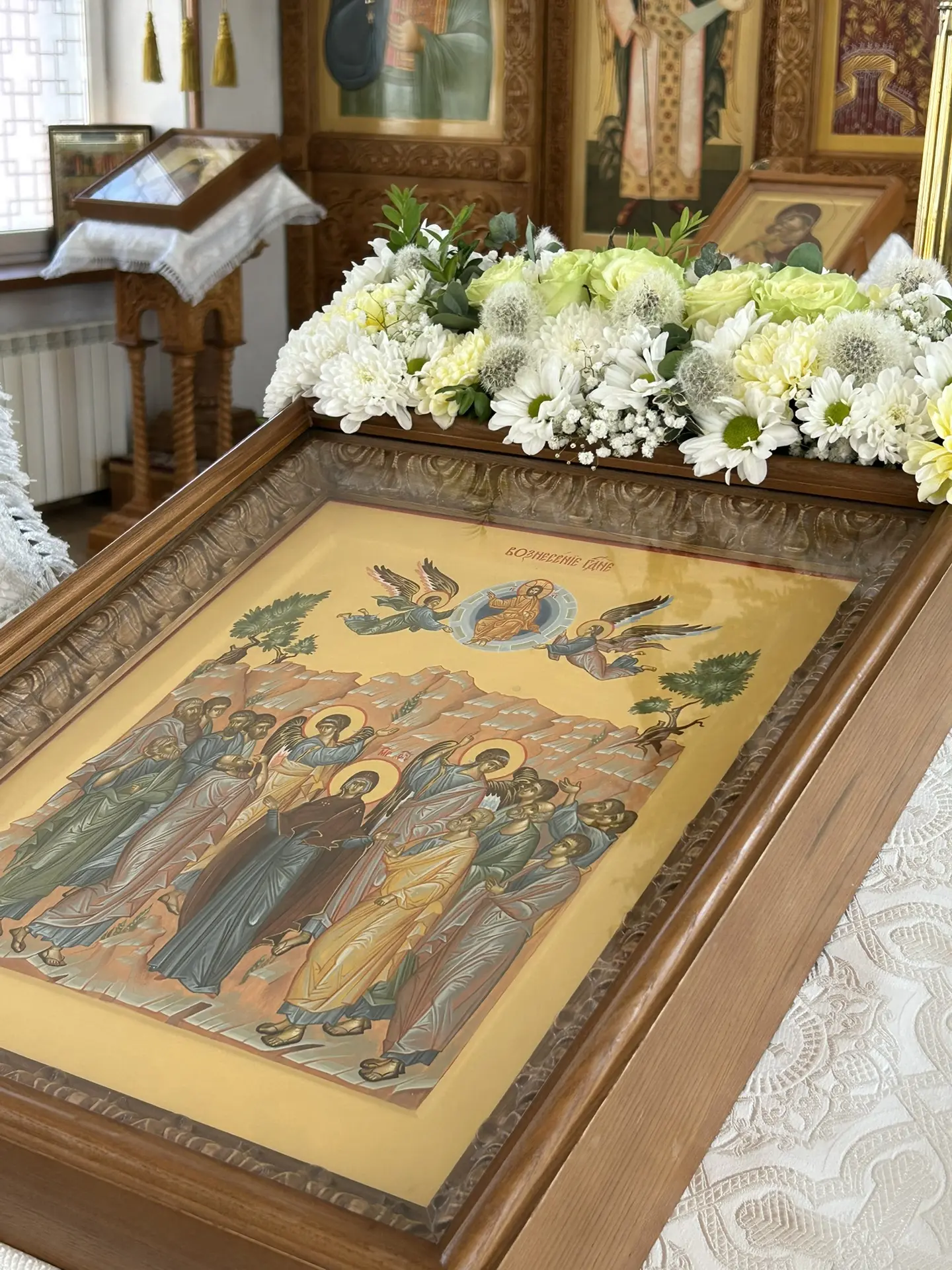 Вознесение Господне в Белгородской семинарии.