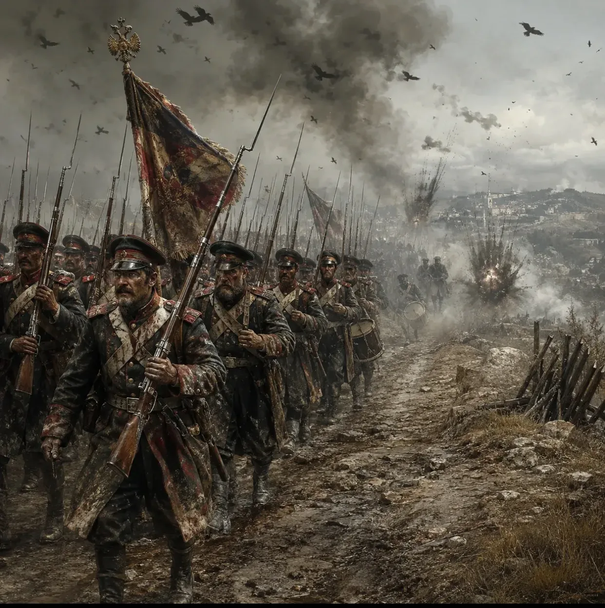 🎵 Ма шагаем на войну… Strong