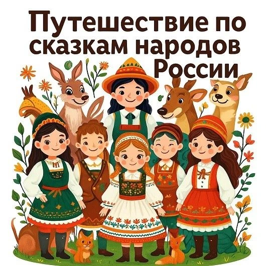 📚✨ Литературное путешествие по сказкам народов России

В июле к путешествию, приуроченному к Году е