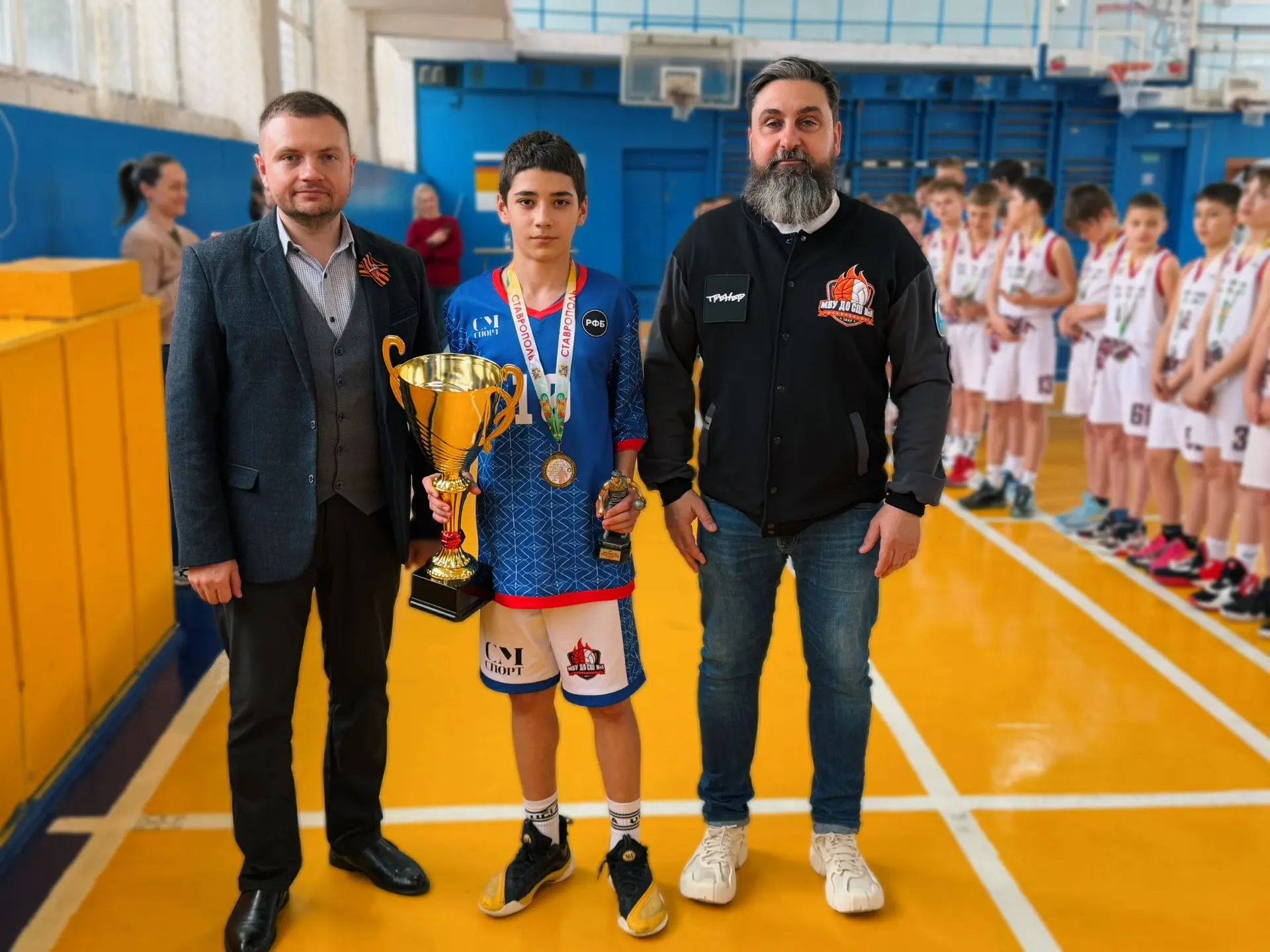 Юные баскетболисты Ставрополя на высоте