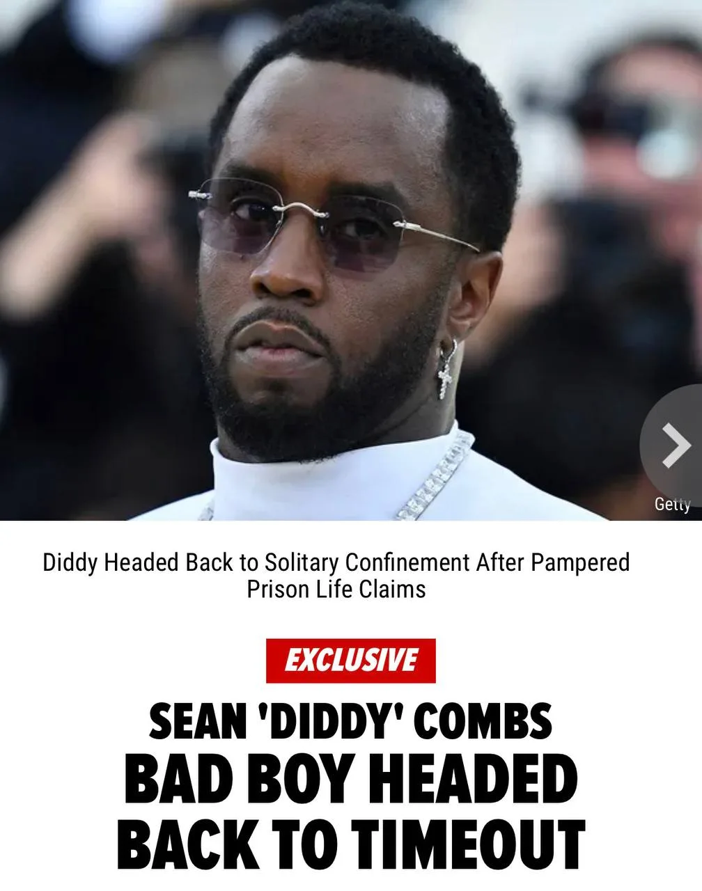 👀 P. Diddy отправляют в одиночную камеру после новостей о роскошной жизни в тюрьме