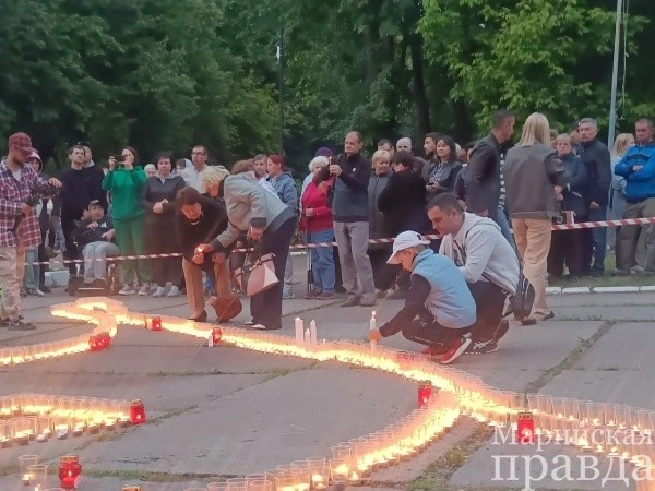 В Волжске 21 и 22 июня пройдет  «Свеча памяти», а также состоится церемония возложения цветов в чест