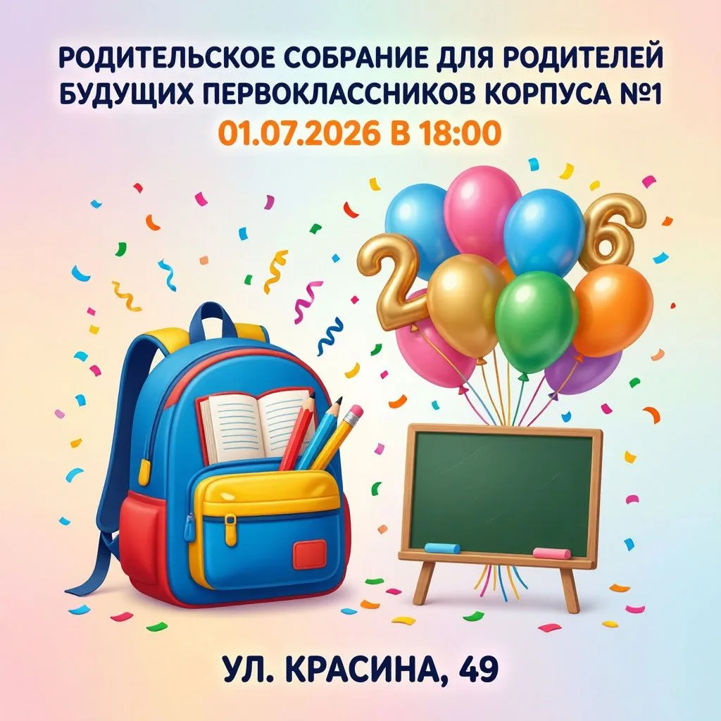 Дорогие родители!
Совсем скоро ваш ребёнок сделает первый шаг в мир школьных открытий — и мы очень р
