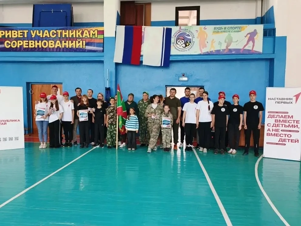 Наши герои — серебряные призёры «Семейной зарницы»!