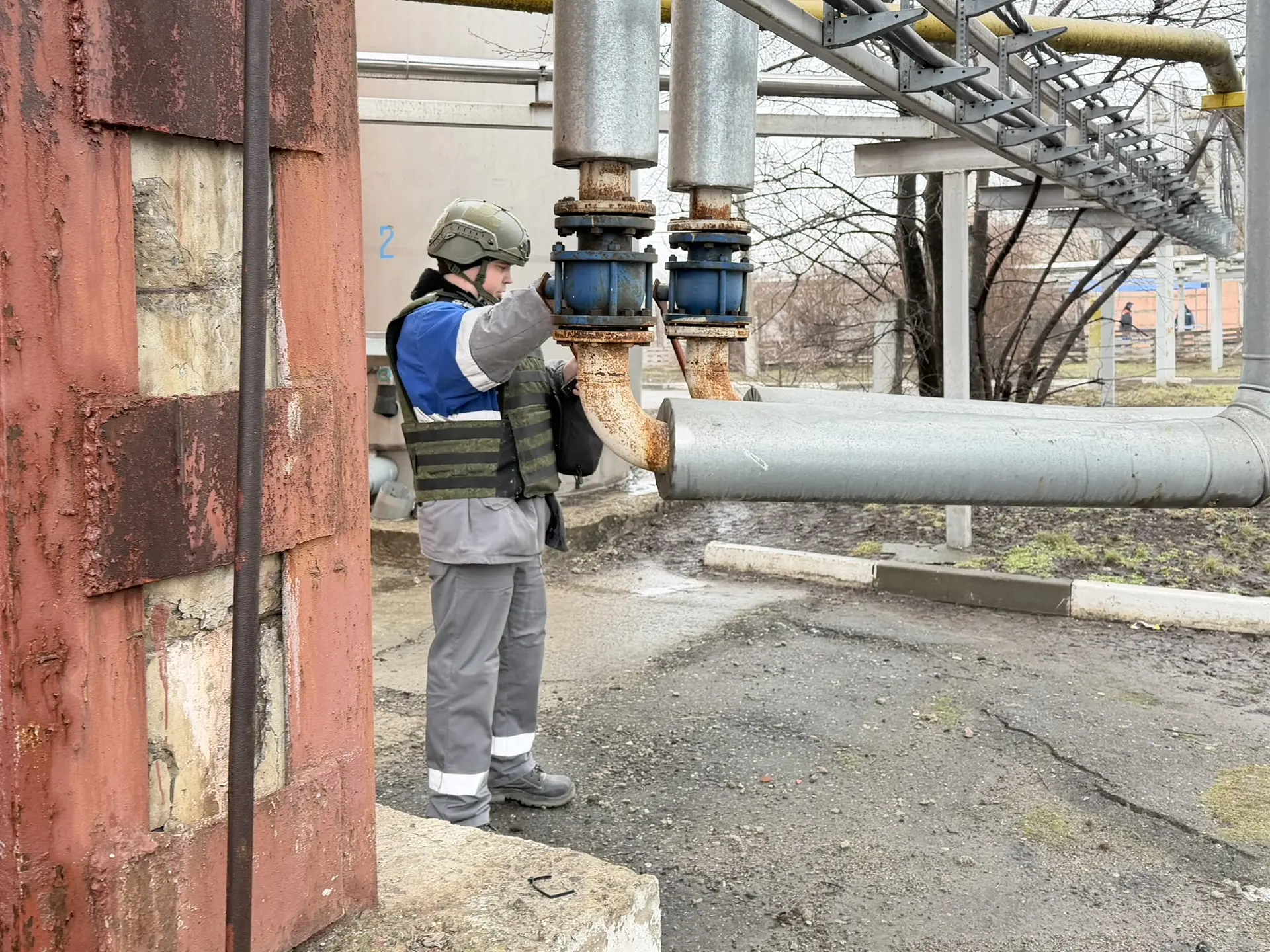 🚨 Белгородские газовики успешно отработали действия при условном обстреле котельной производственног