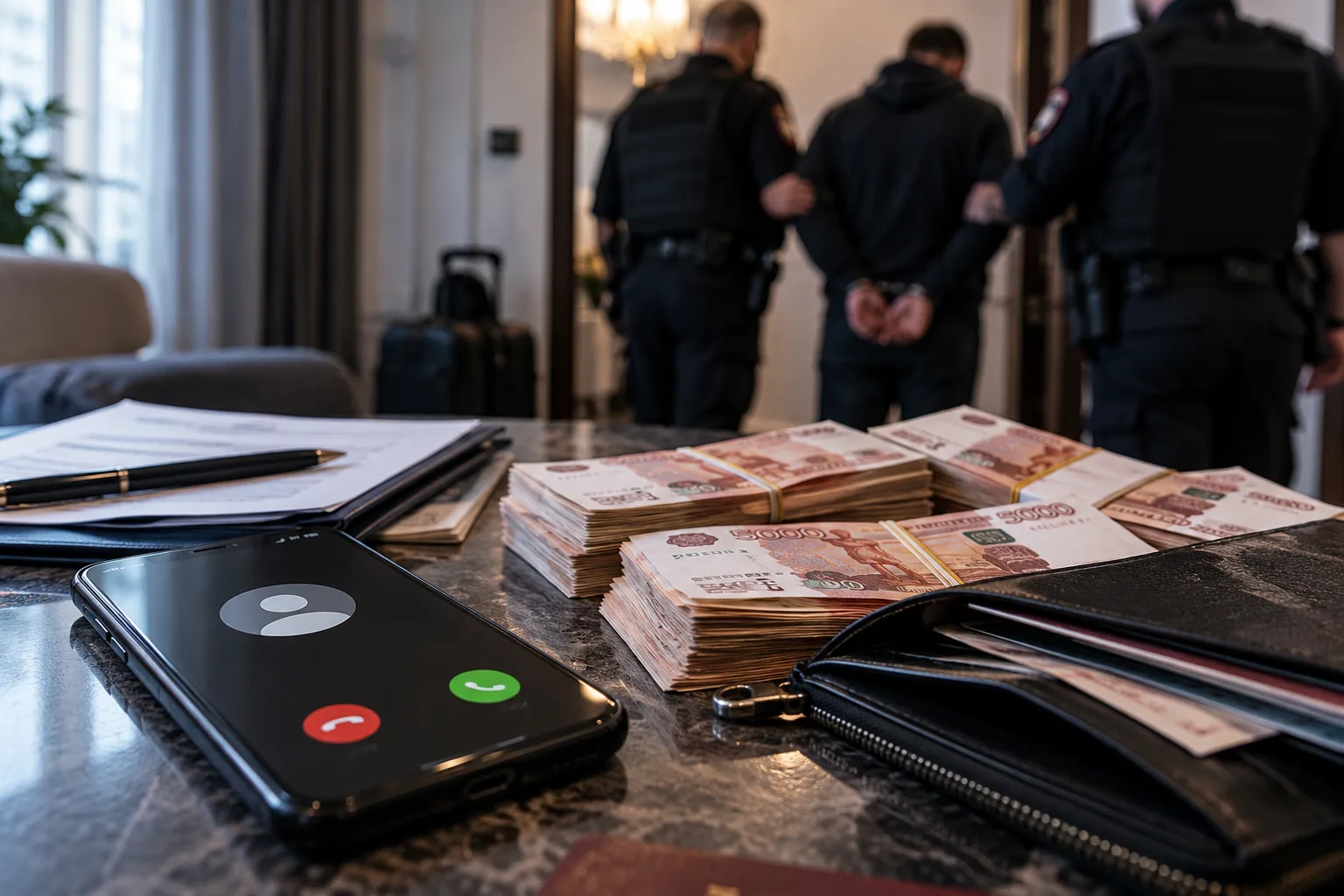 🚨 Из Сочи через Москву — в СИЗО: полицейские поймали курьера аферистов