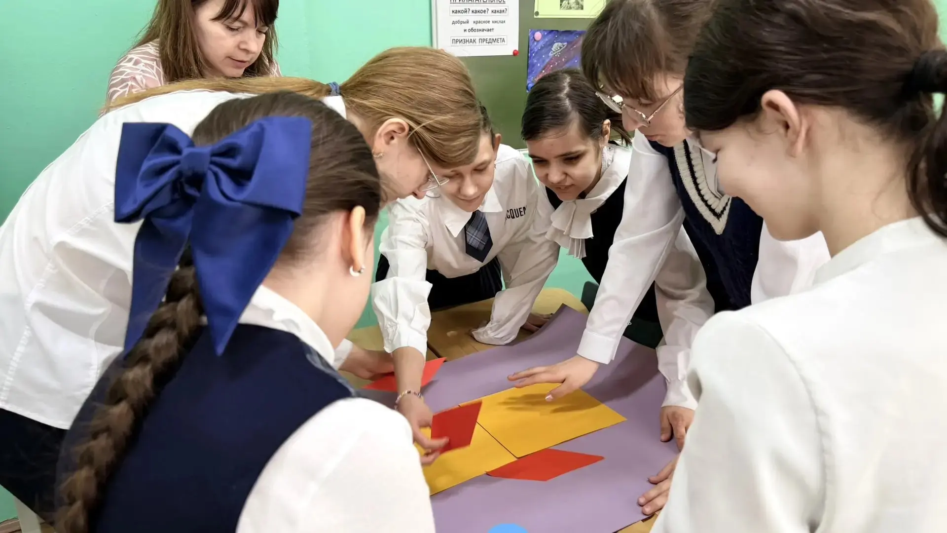 Путь к звездам  15 апреля педагоги-психологи первой школы провели увлекательную игру-путешествие «Пу