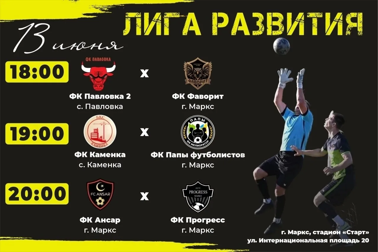 ⚽️ Первенство Марксовского муниципального района среди мужских команд по мини-футболу 6...
