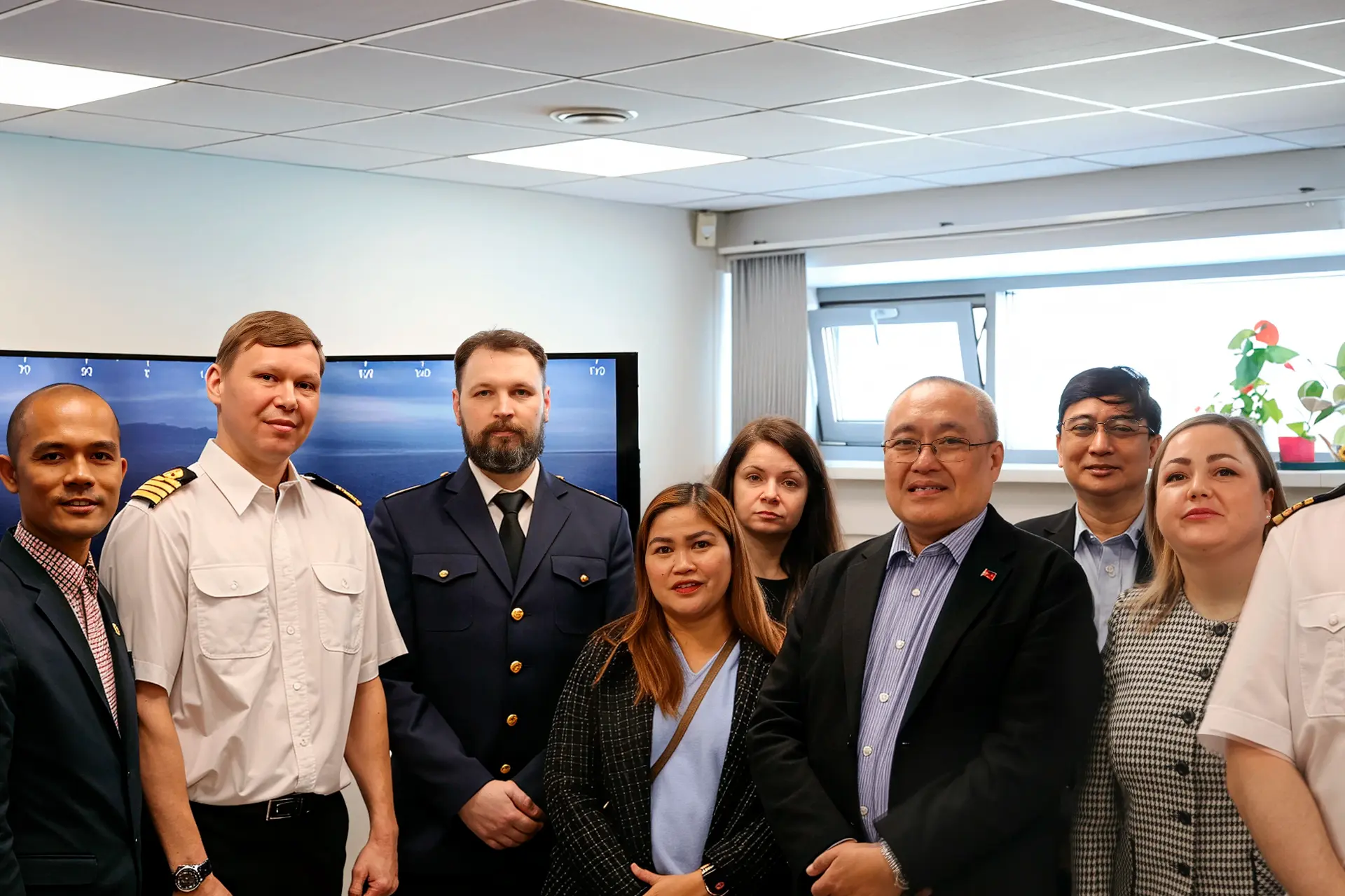 🤝 «Росморпорт» 31 марта принял делегацию из Филиппин в Центре дистанционного управления морскими авт