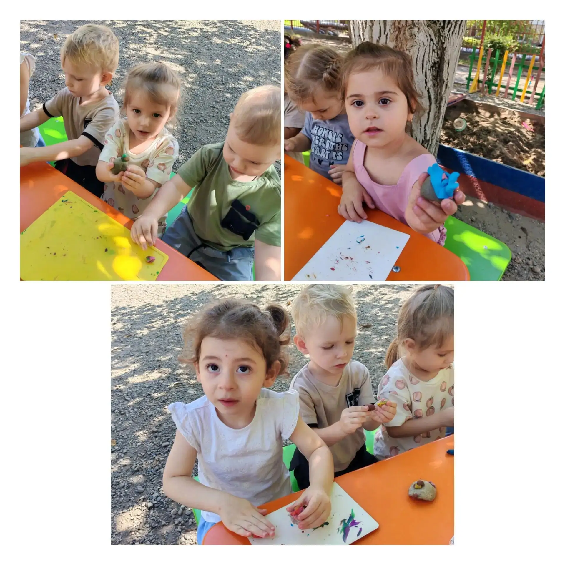 "Пластилиновое лето" в детском саду:развиваем мелкую моторику, творим красоту! ☀