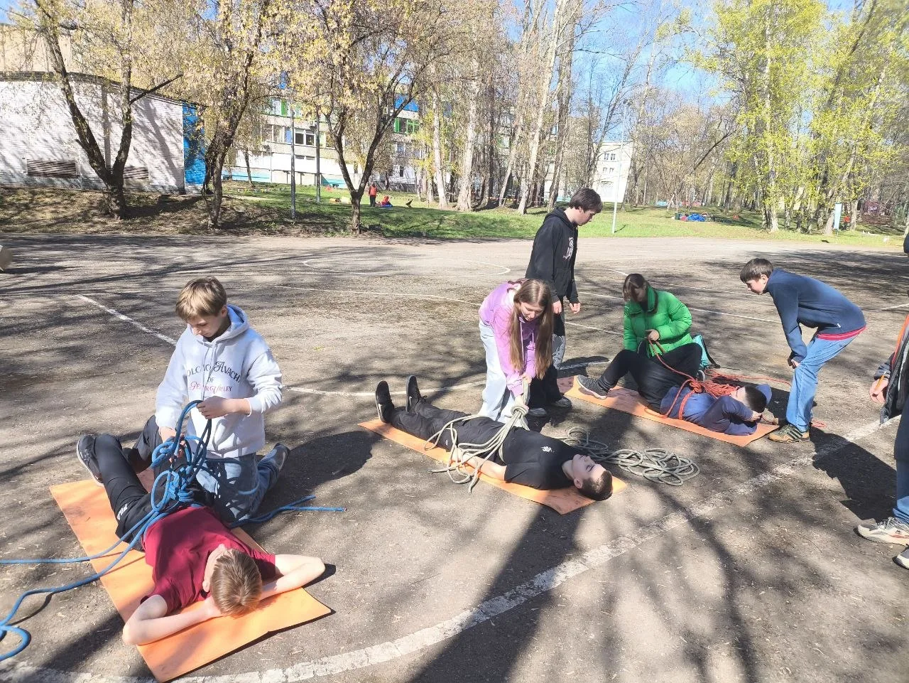 ✅25 апреля ученики нашей школы, в составе туристического клуба "АРГО" принял участие в межрайонных с