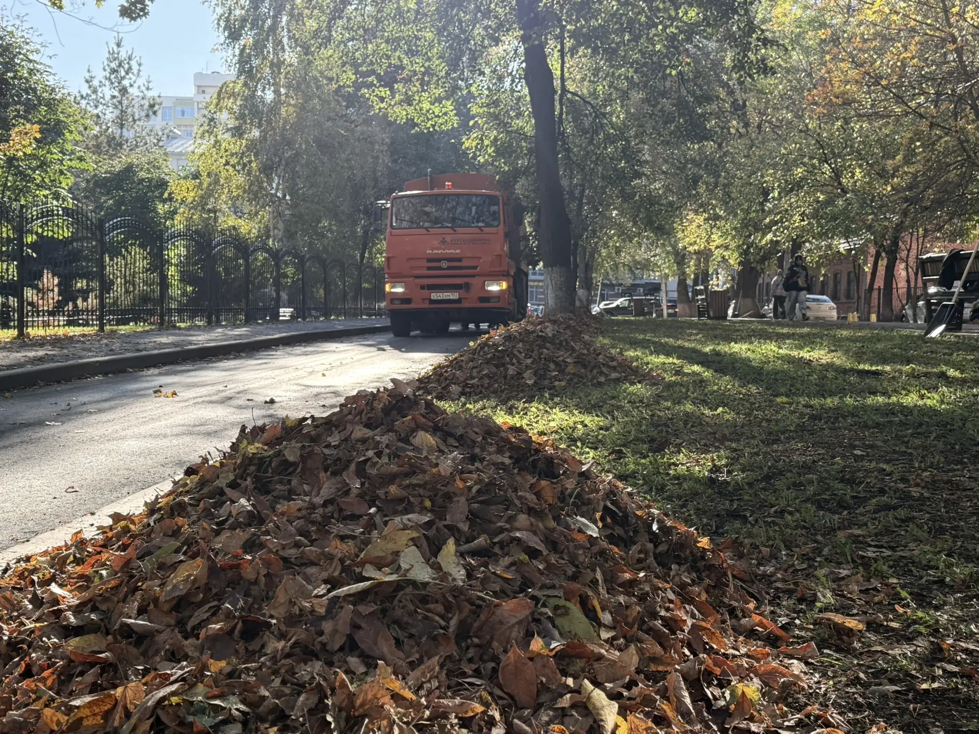 Активно готовимся к празднованию Дня республики. Сегодня в нашем районе прошел санитарн...