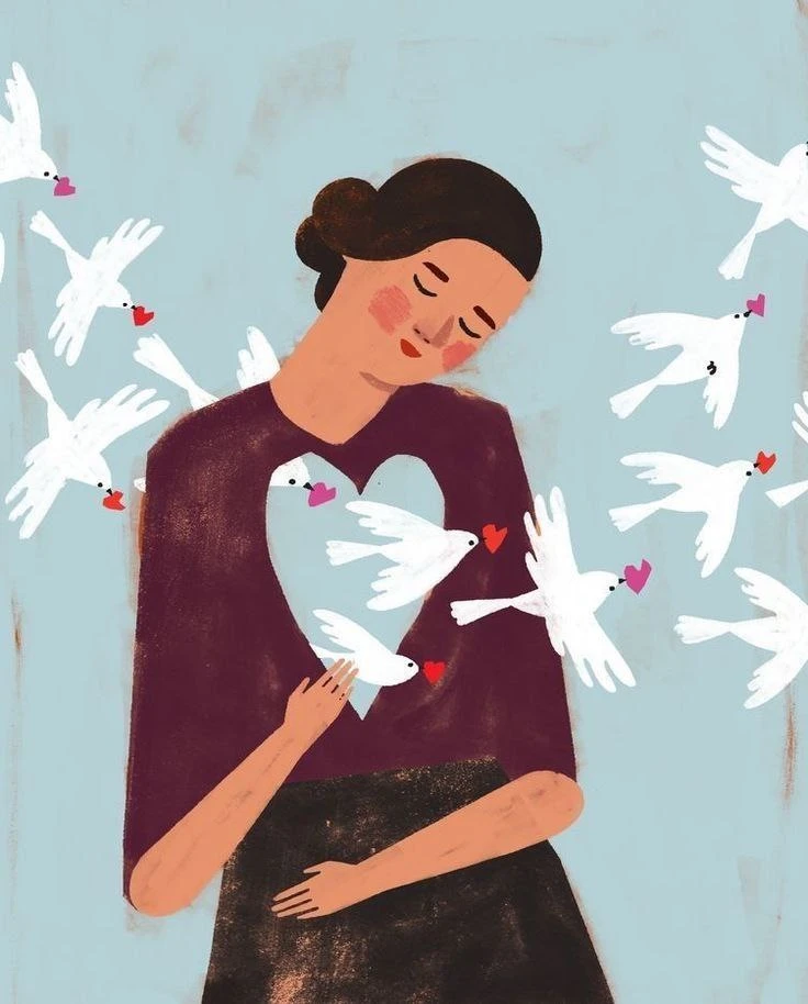 ✨✨✨
...Есть ЛЮДИ — будто свежий воздух. 
Мы ими дышим с упоением 
И чувствуем душевный отдых, 
Светя