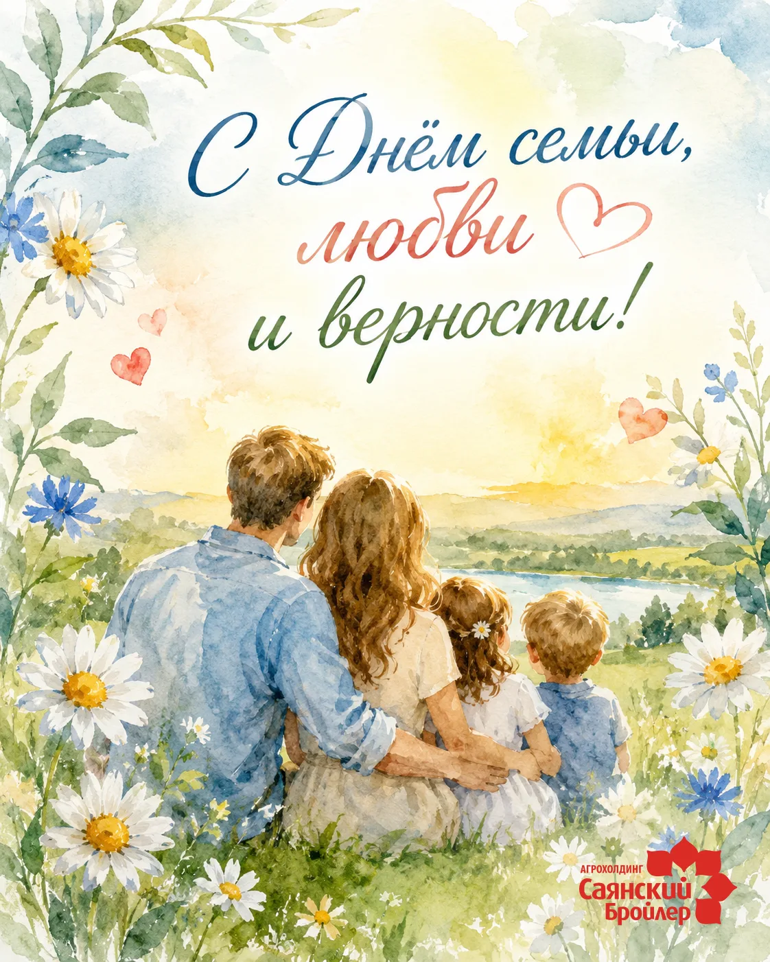 С Днём семьи, любви и верности!

Семья — это место, где нас всегда ждут. Где поддерживают в трудную 