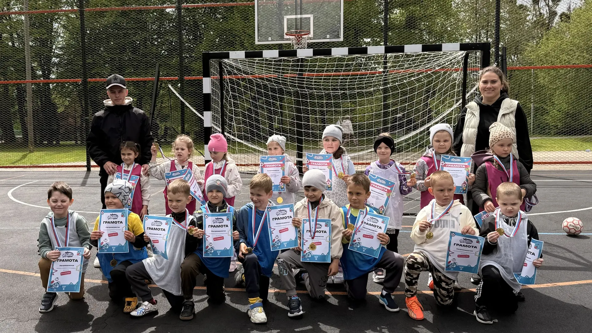 ✨Юные звезды «Теремка» забили свои первые голы на большом поле! ⚽️