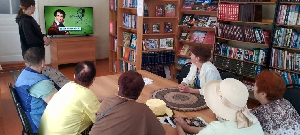 💫В рамках Пушкинского дня России, в стенах центральной районной библиотеки 📚Лопатинск...