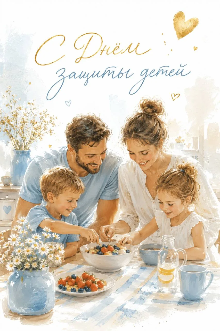 С Днём защиты детей, друзья! ❤️
