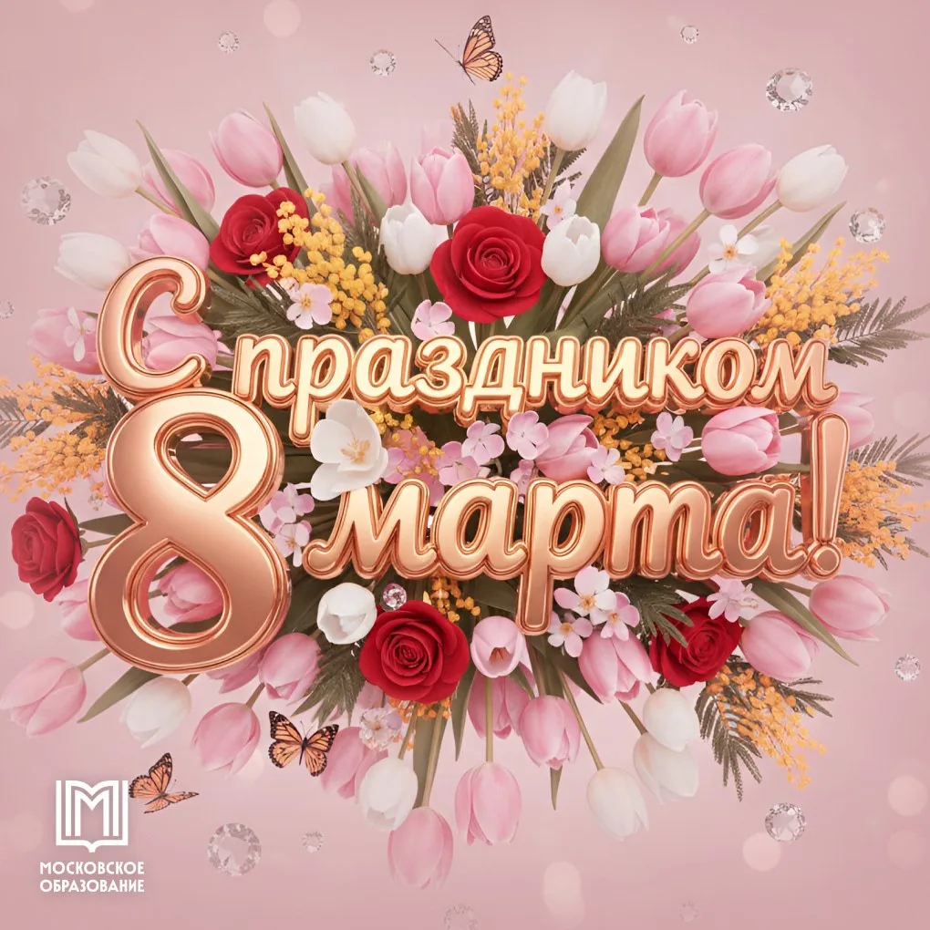 С Международным женским днём, наши дорогие девочки, девушки и женщины! 💐  Пусть этот день наполнится