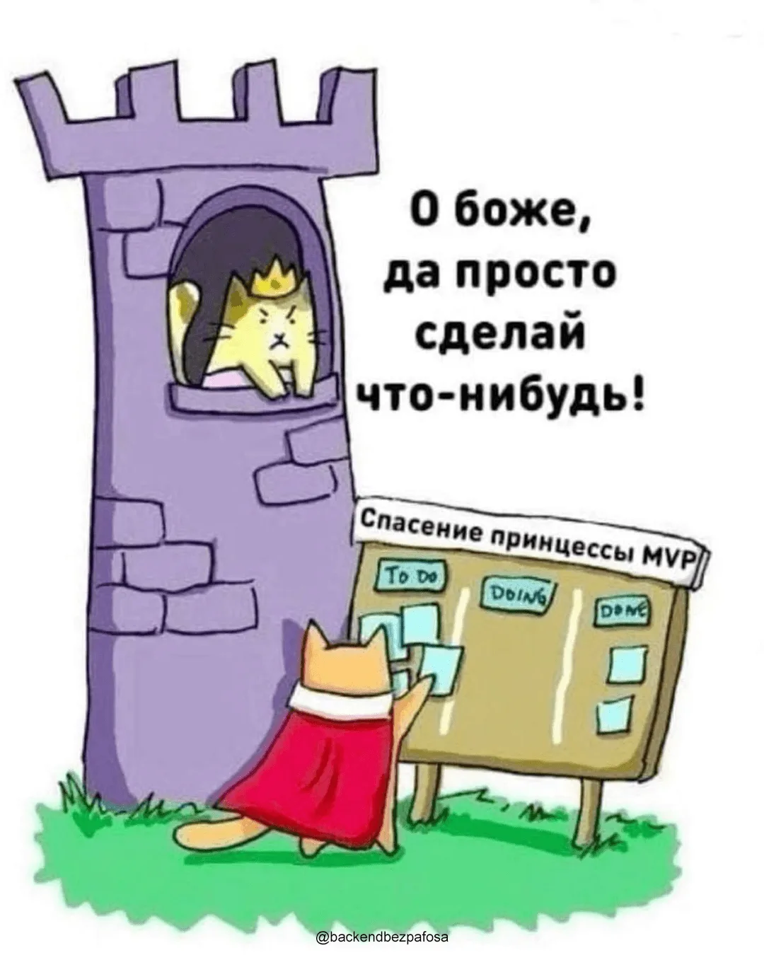 Когда уточнил требования к MVP 🫠