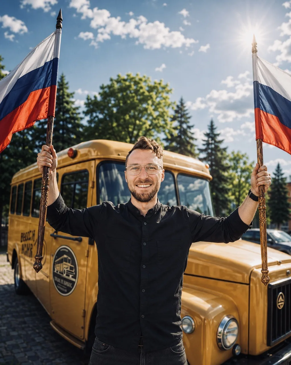 С праздником страна! 🇷🇺

#ТотСамыйАвтобус #Ульяновск #КофеУльяновск