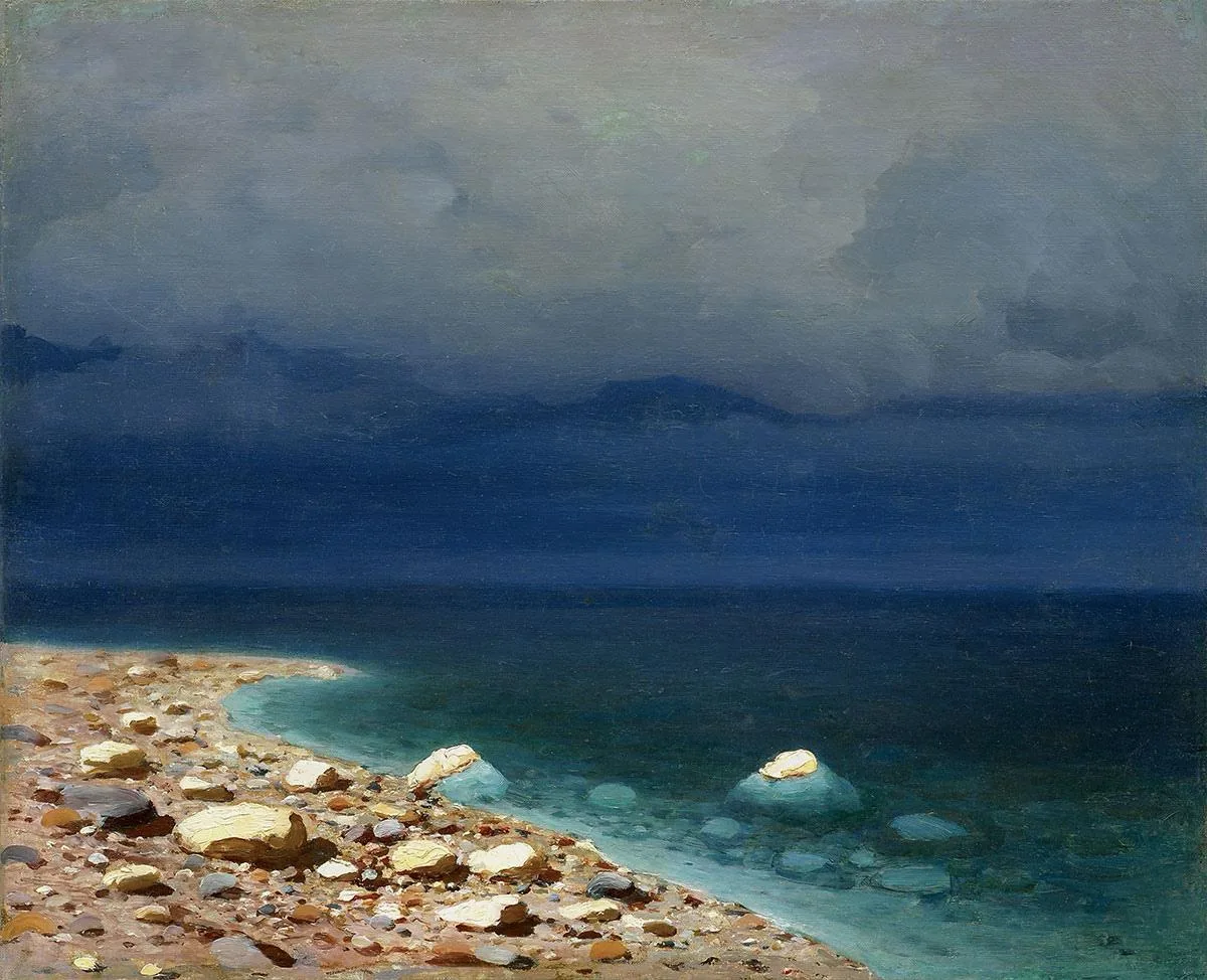 «Море».
Бумага на холсте, масло, 42 х 53 см

— Куинджи Архип Иванович,
(1842–1910)

📍Самарский обла