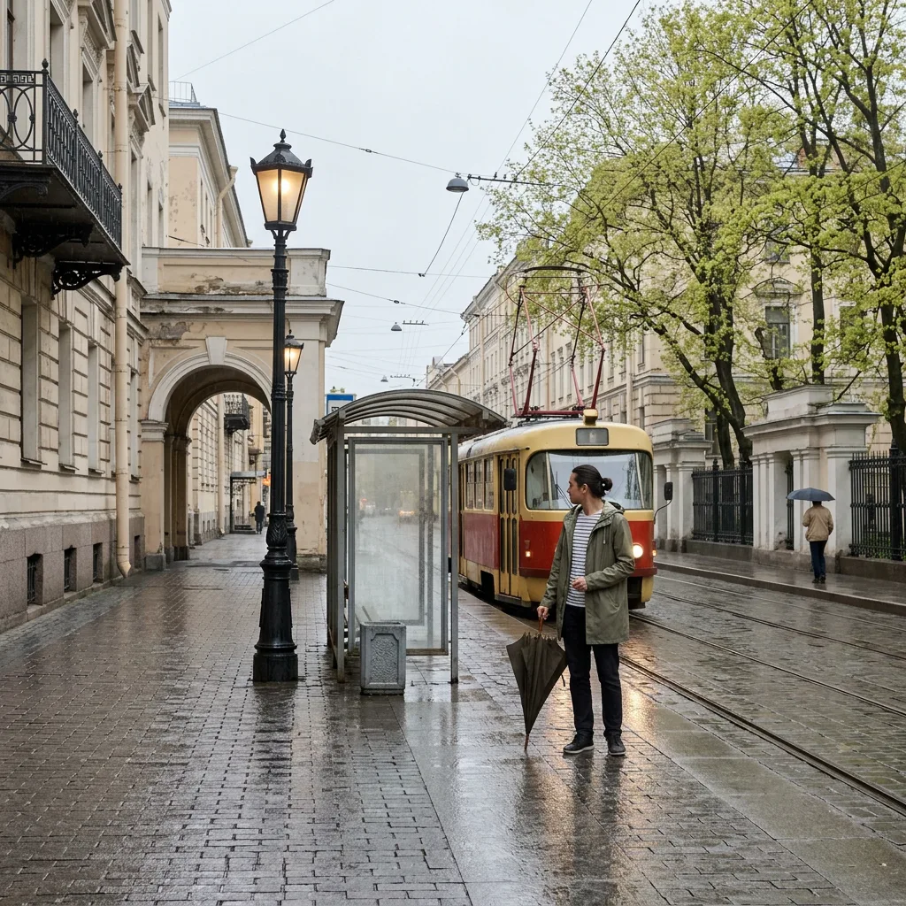 🌧️ Доброе утро, Петербург!