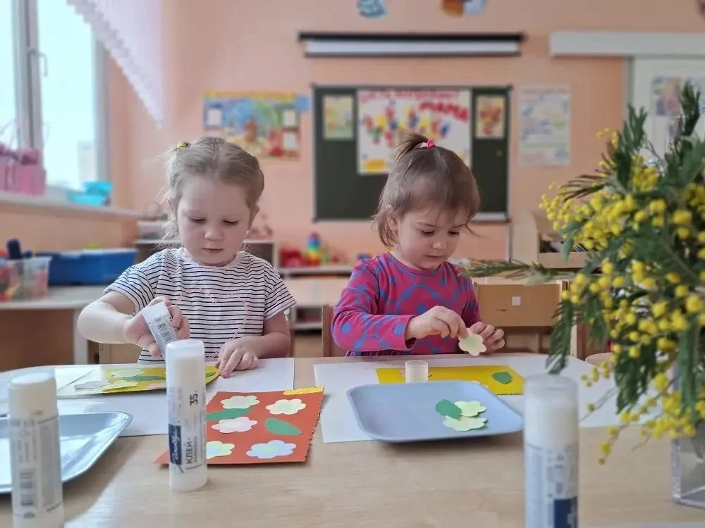 Весеннее настроение в детском саду 🌸  Совсем недавно мы отмечали один из самых тёплых и светлых праз