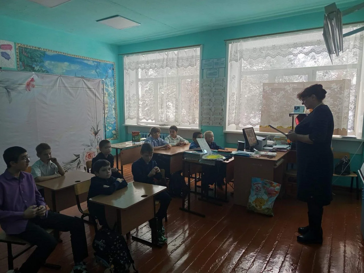 6 февраля для учащихся начальных классов Новомайзасским МКУЦД, совместно с библиотекой,была проведен