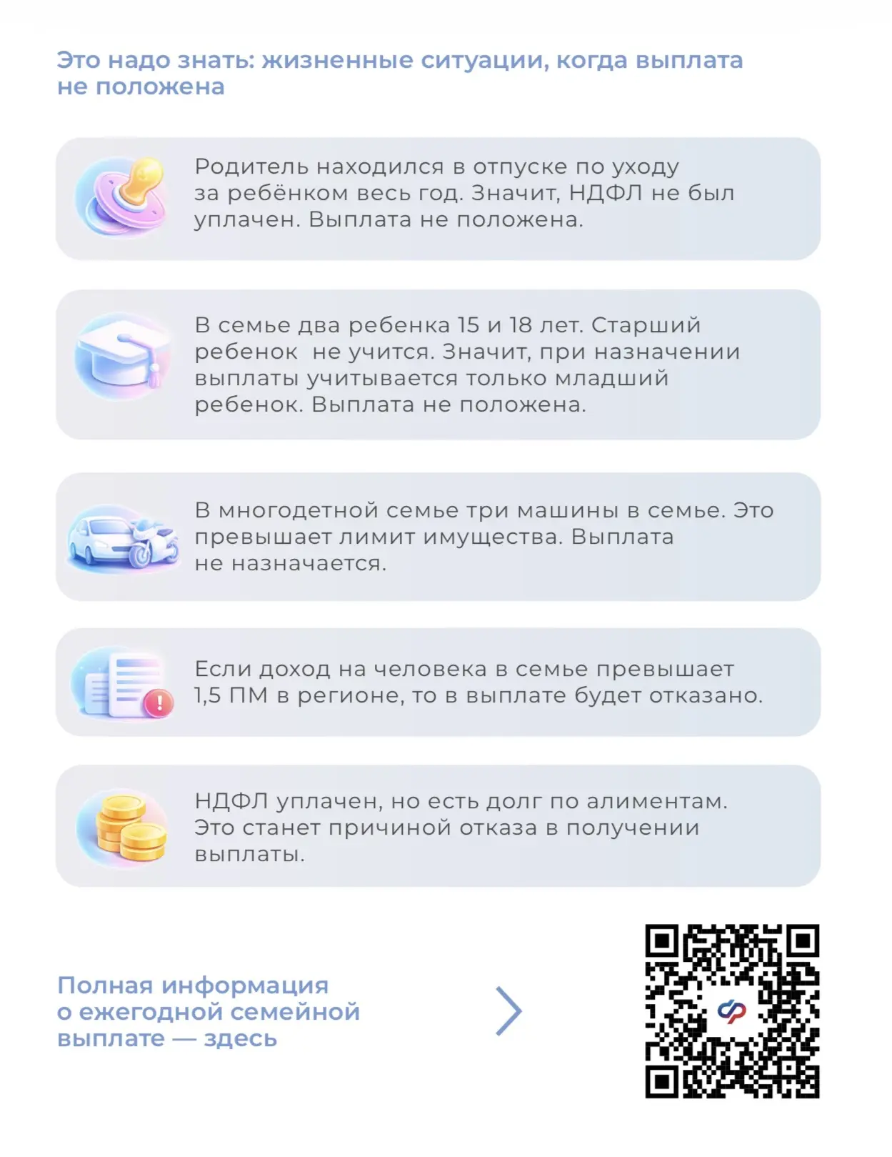 Новая ежегодная выплата для родителей с двумя и более детьми: проверьте, ваша ли это мера поддержки 