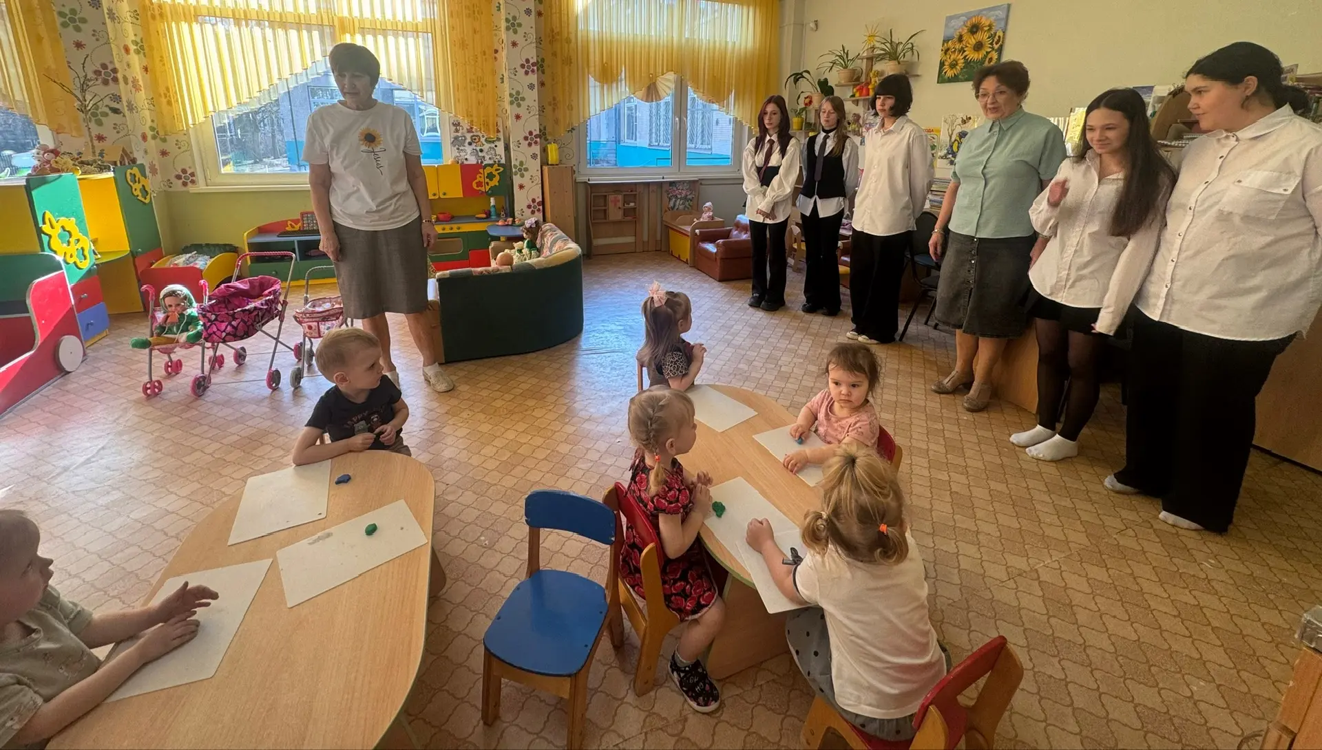 👩‍🏫ПРОФОРИЕНТАЦИЯ: визит в мир дошкольного образования👩‍🏫  🗓️24 марта учащиеся 9-х классов посетили 