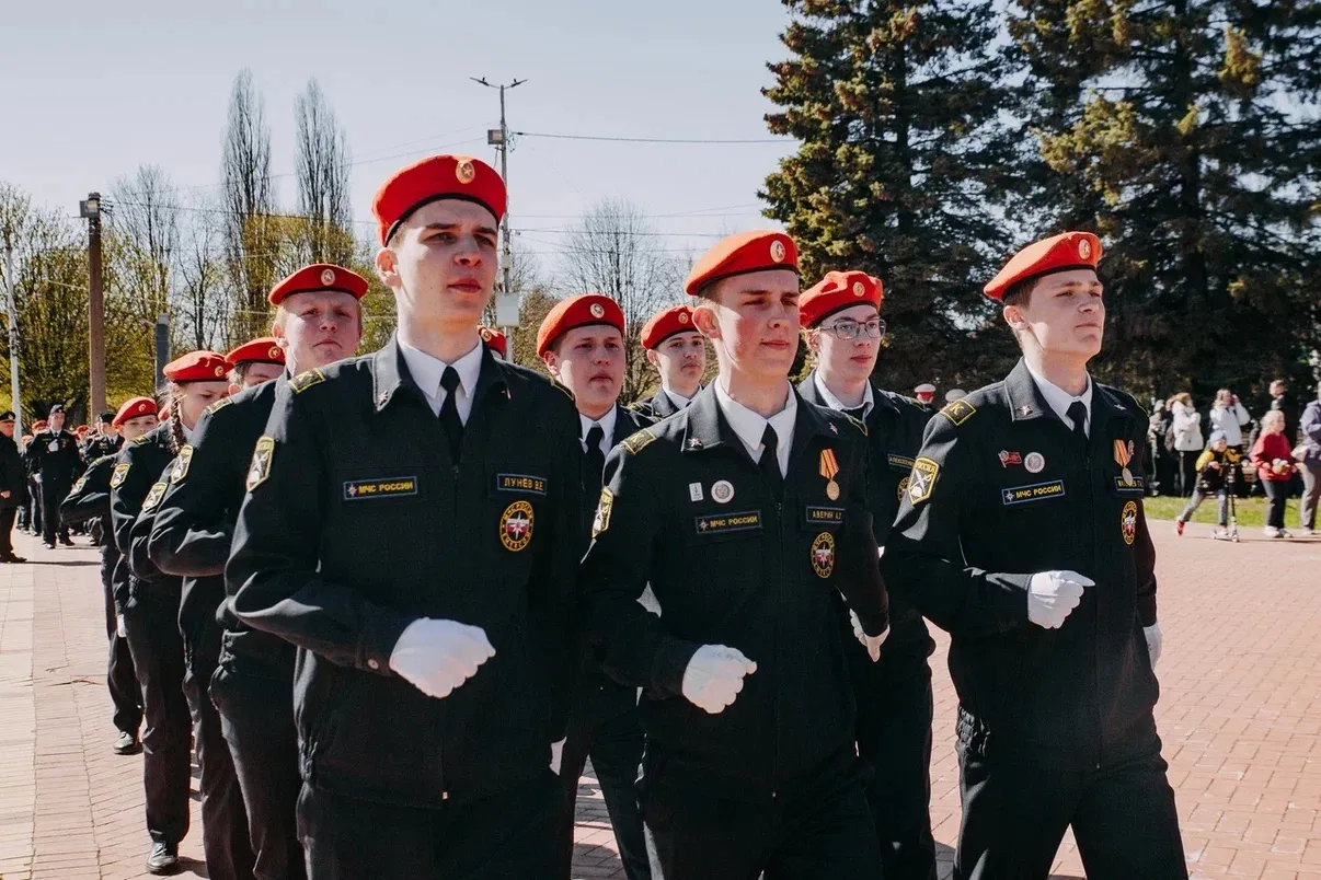 Зарница 2.0 🇷🇺  Кадеты нашей школы приняли участие в торжественной церемонии награждения по итогам м