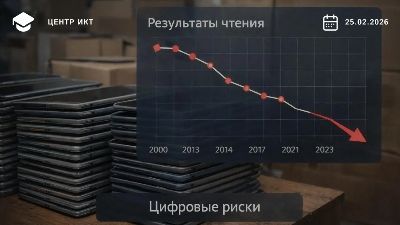 Миллиарды на цифровизацию — а результаты чтения падают. В чём реальный риск?

За последние годы США 