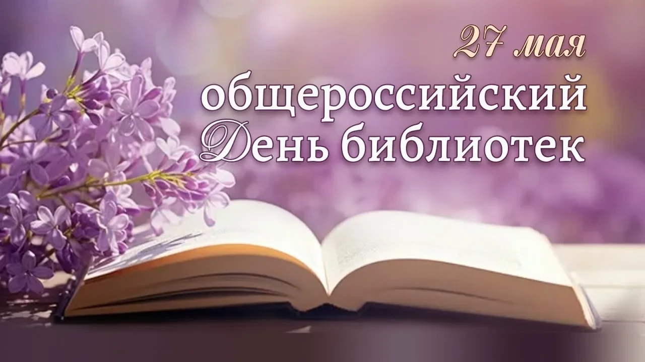 27 мая - каждый год в нашей стране отмечается Всероссийский день библиотек.