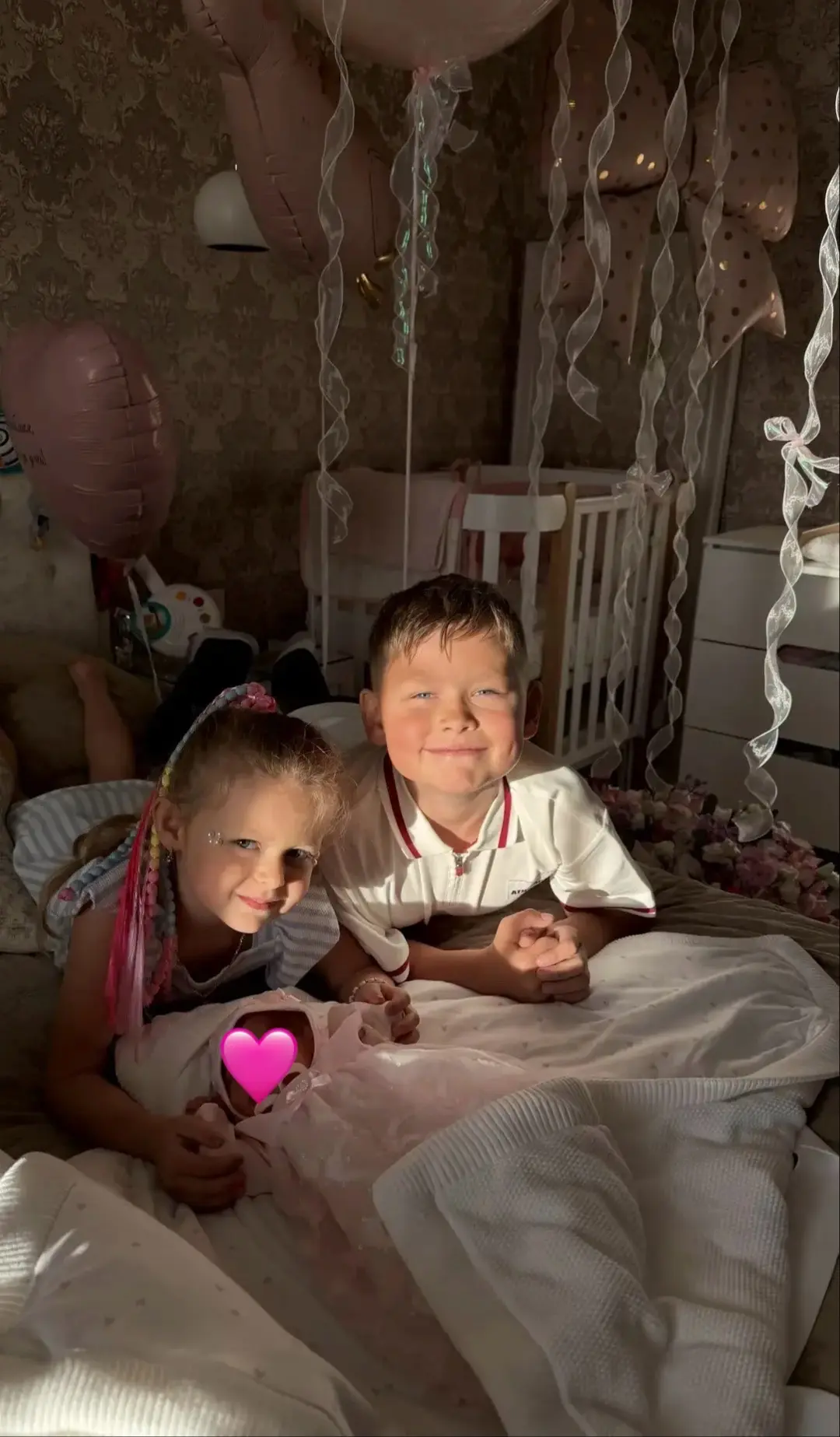 Теперь у меня трое прекрасных детей ❤️
