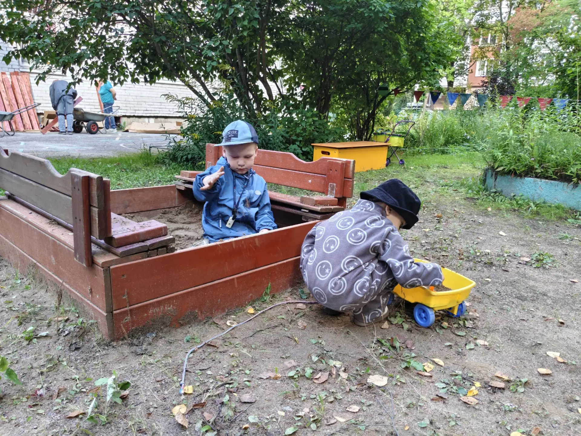 🎉 Первый день в детском саду!