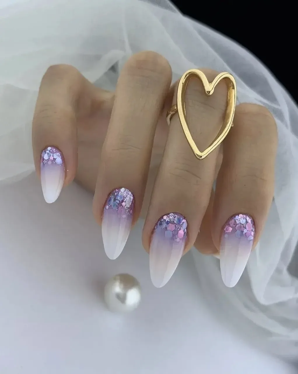 Маникюр с фиолетовым цветом 💜  Маникюр 💅