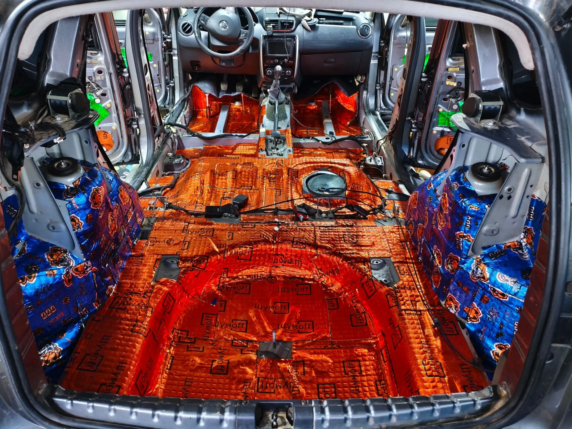 Шумоизоляция Nissan Terrano