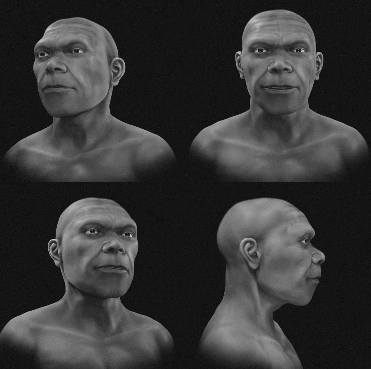 Учёные воссоздали лицо древнейшего известного представителя Homo sapiens.