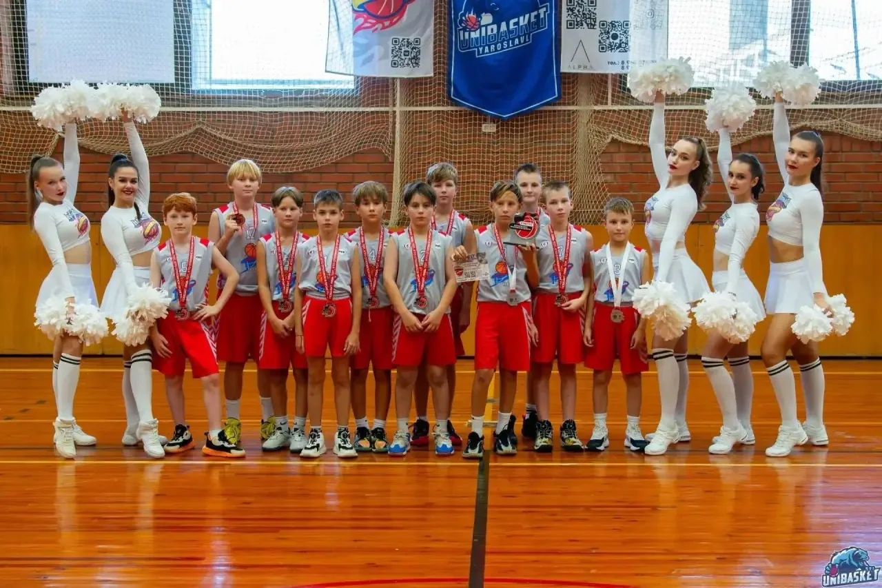 🏀 Юные баскетболисты стали серебряными призёрами II тура детской лиги «Золотое кольцо»