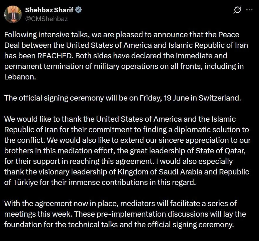 ⚡️❗️ Иран и Трамп достигли соглашения

✔️ Об "одностороннем" снятии блокады, открытии Ормузского про