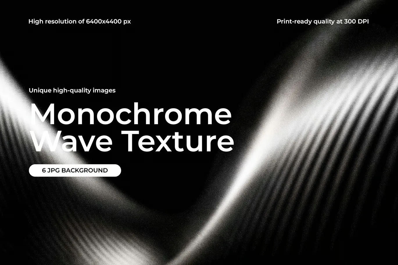 ✅ Monochrome Wave Background Pack