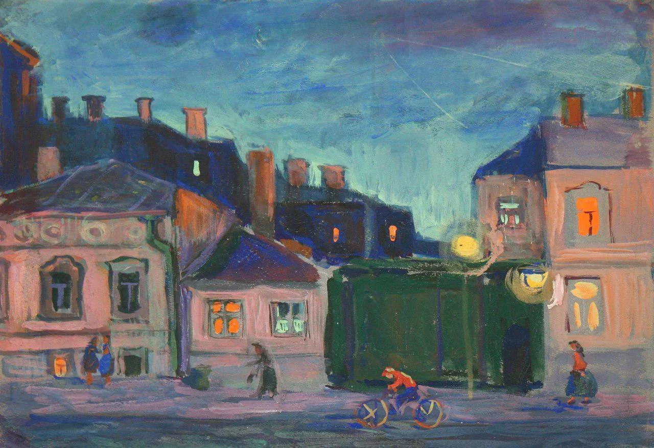 Лидия Полянская «Вечер в Замоскворечье», 1958