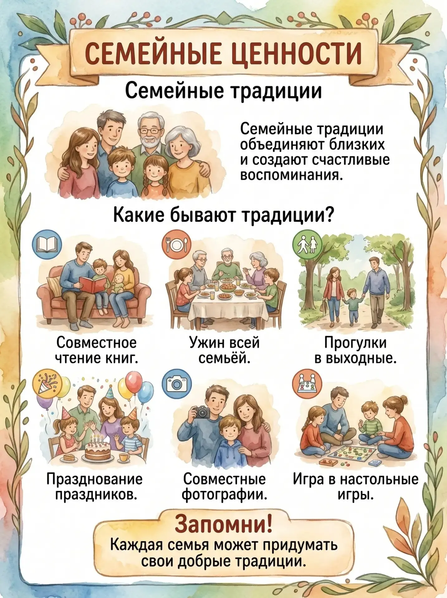 👨‍👩‍👦‍👦👨‍👩‍👦‍👦👨‍👩‍👦‍👦Тема семьи — одна из ключевых в воспитании школьников.

👨‍👦👩‍👦Д