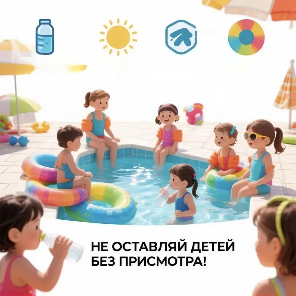 🏊‍♂️  Правила безопасного и приятного купания в бассейне 🏊‍♀️ 

Чтобы отдых в бассейне приносил то