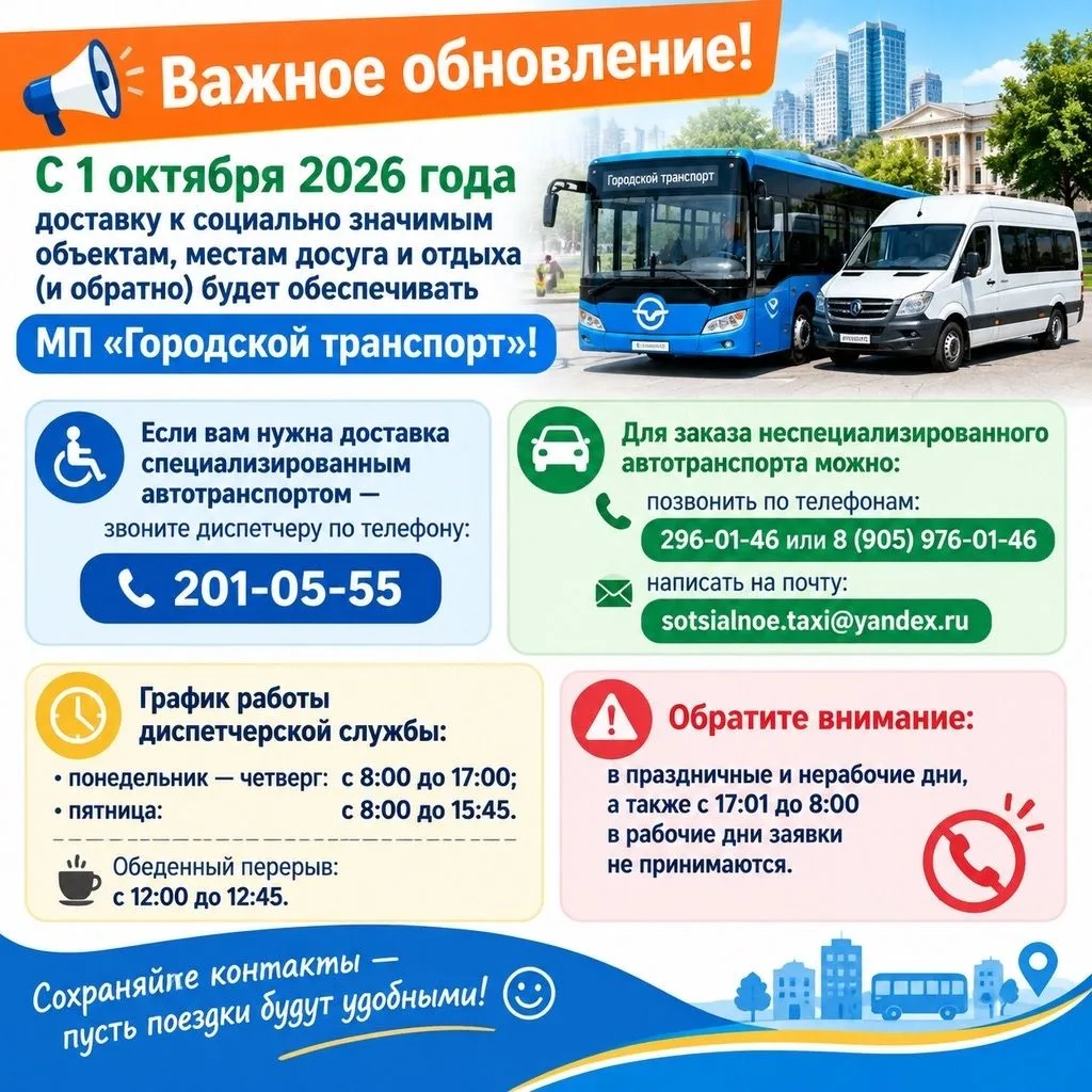 Что изменится для горожан с особенностями здоровья 1 октября?